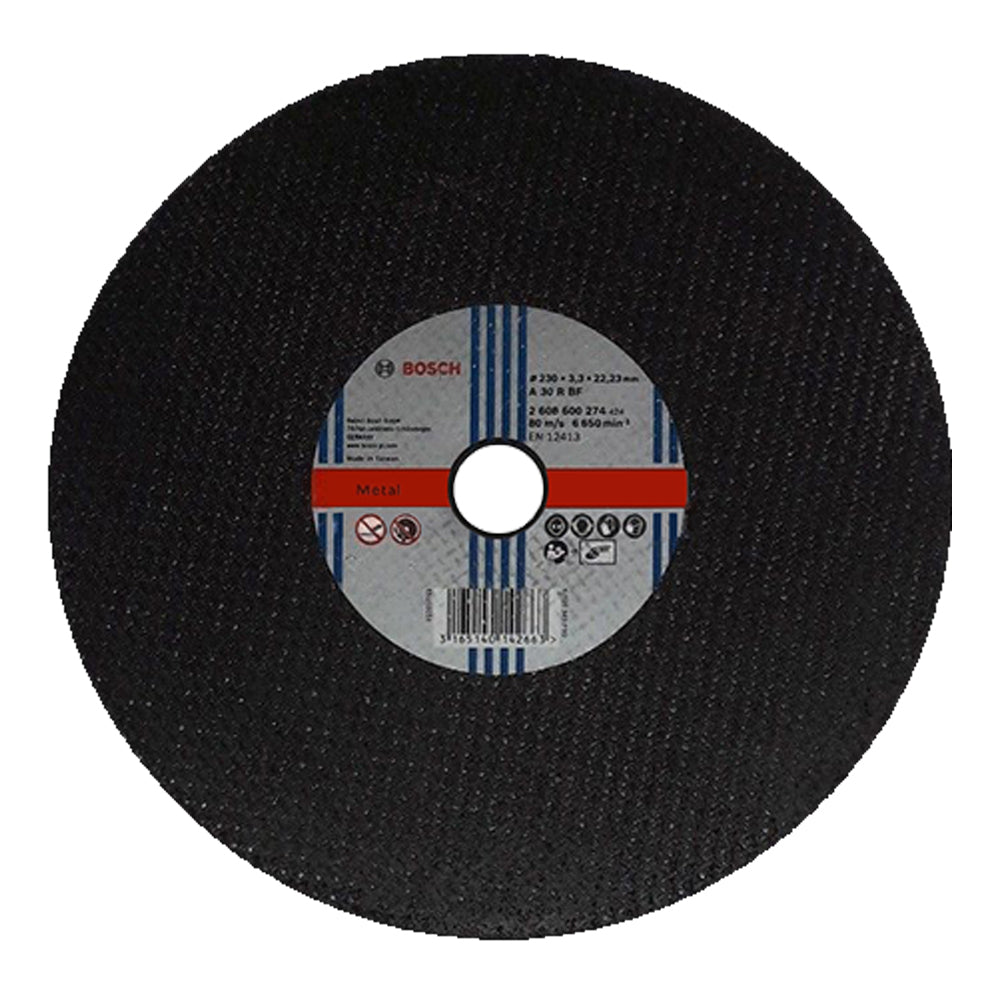 Bosch PRO 9-inch Cutting Disc for Metal - 3mm (2608600274) – Powertool.ph