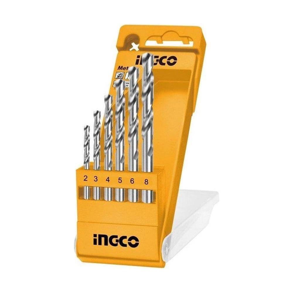Ingco AKD1055 Metal Drill Bits 6Pcs Set – Powertool.ph