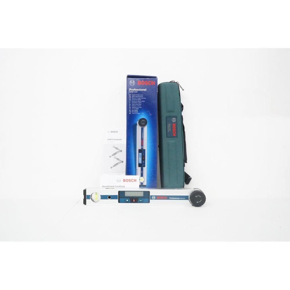 Bosch GAM 220 Digital Angle Finder (0-220°) 40cm – Powertool.ph