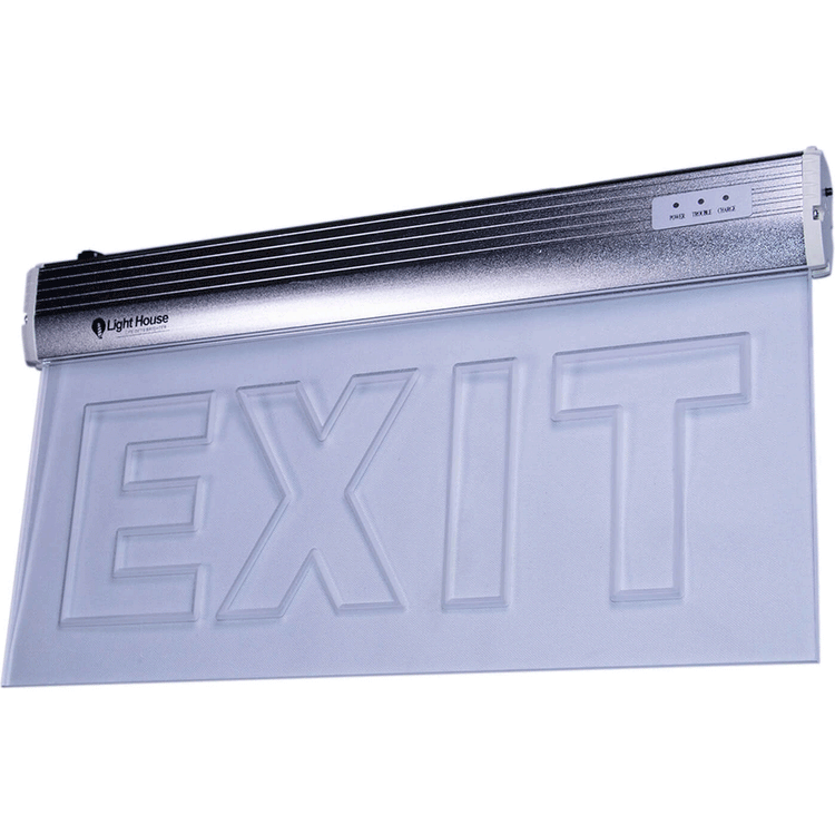 Lighthouse LED Emergency Exit Sign Acrylic Panel – Powertool.ph