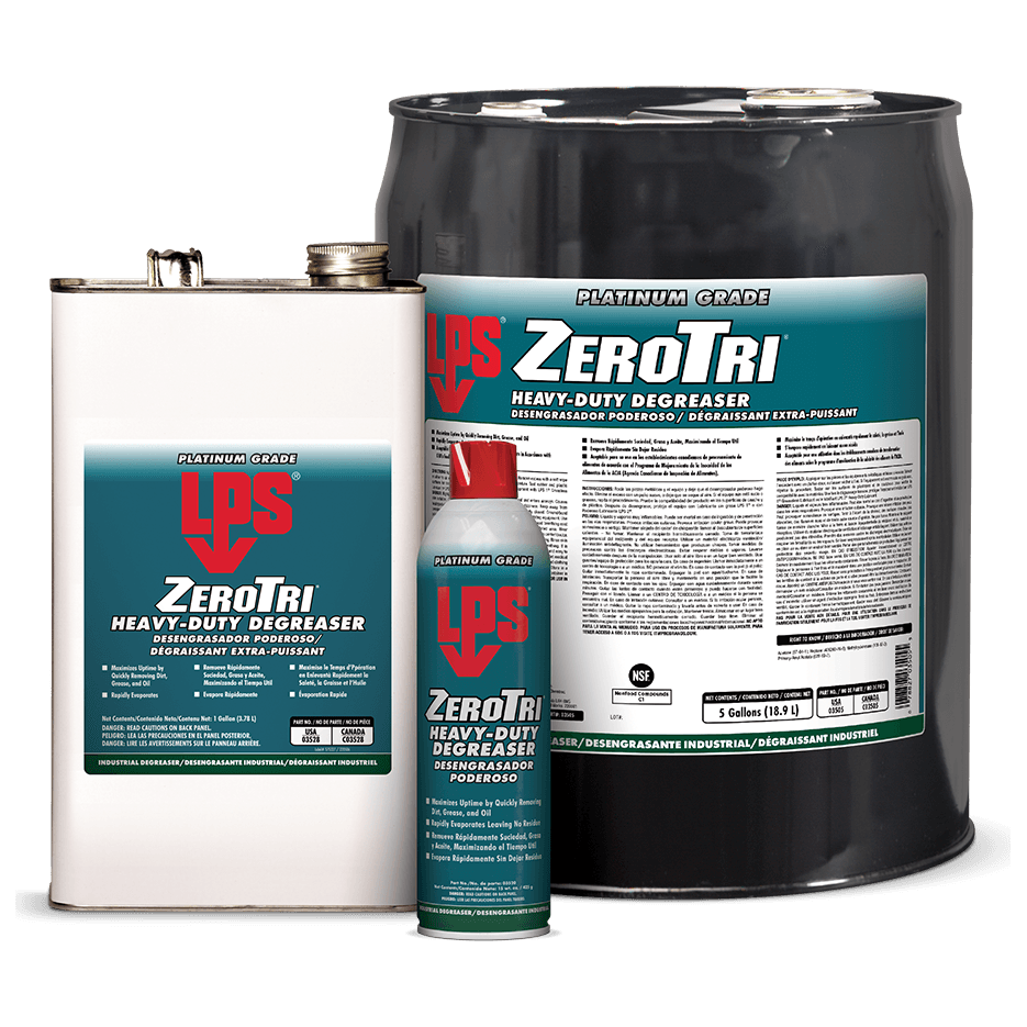 LPS ZeroTri® Heavy-Duty Degreaser/Cleaner – Powertool.ph