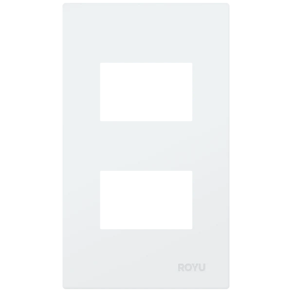 Royu RWP2 2-Gang Plate (Wide) – Powertool.ph