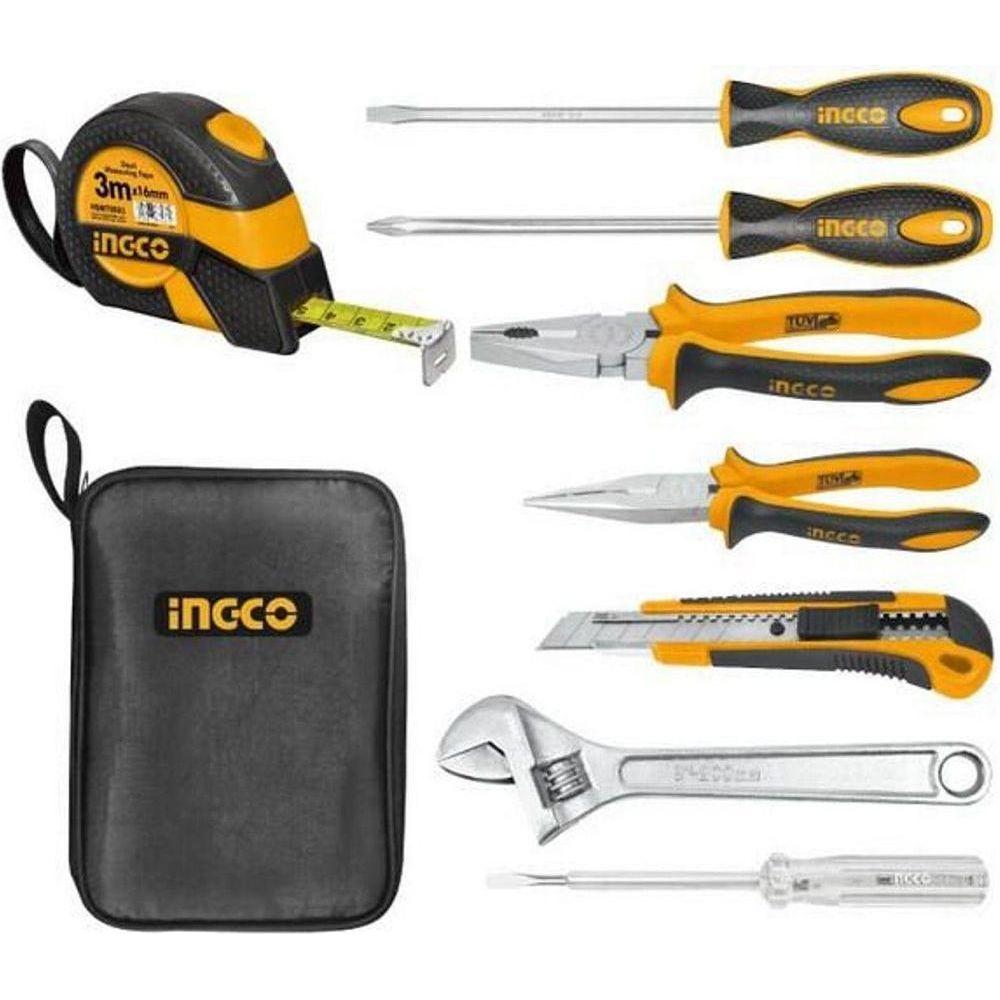 Ingco HKTH10808 8pcs Hand Tools Set – Powertool.ph