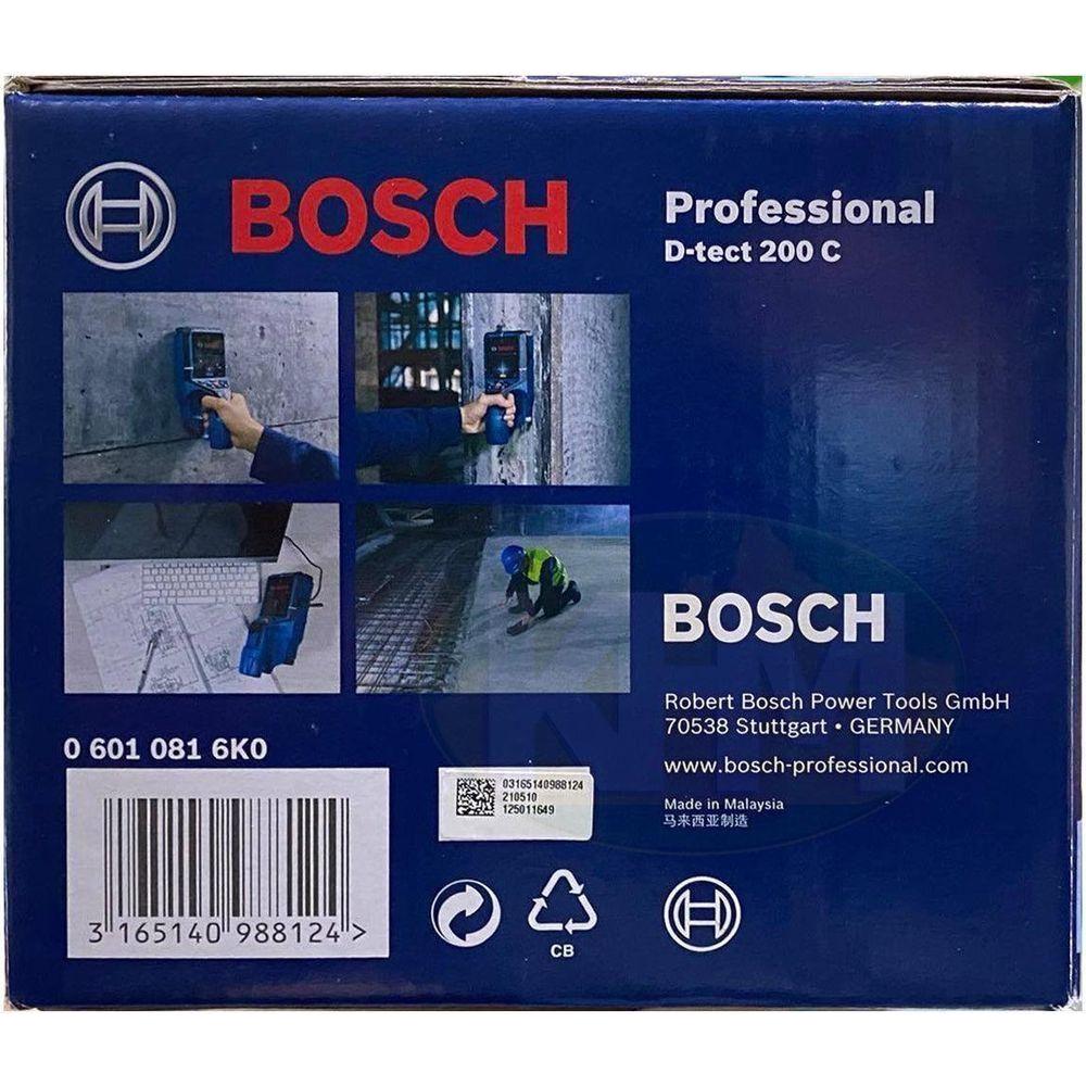 Bosch D-tect 200 C Wall scanner / Floor Scanner (200mm) – Powertool.ph