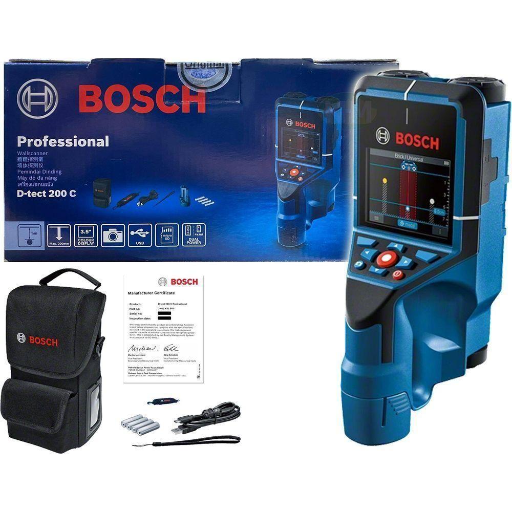 Bosch D-tect 200 C Wall scanner / Floor Scanner (200mm) (Open Seal ...