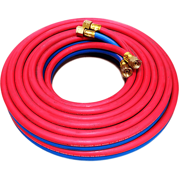 Flowline Twin Hose with Fittings (Blue|Red) – Powertool.ph