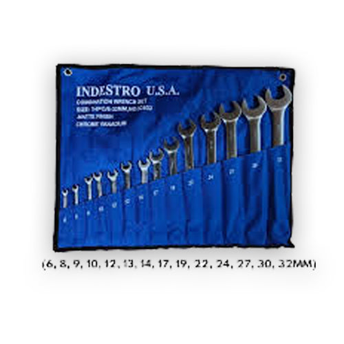 Indestro IC381 Combination Wrench Set 11pcs (3/8