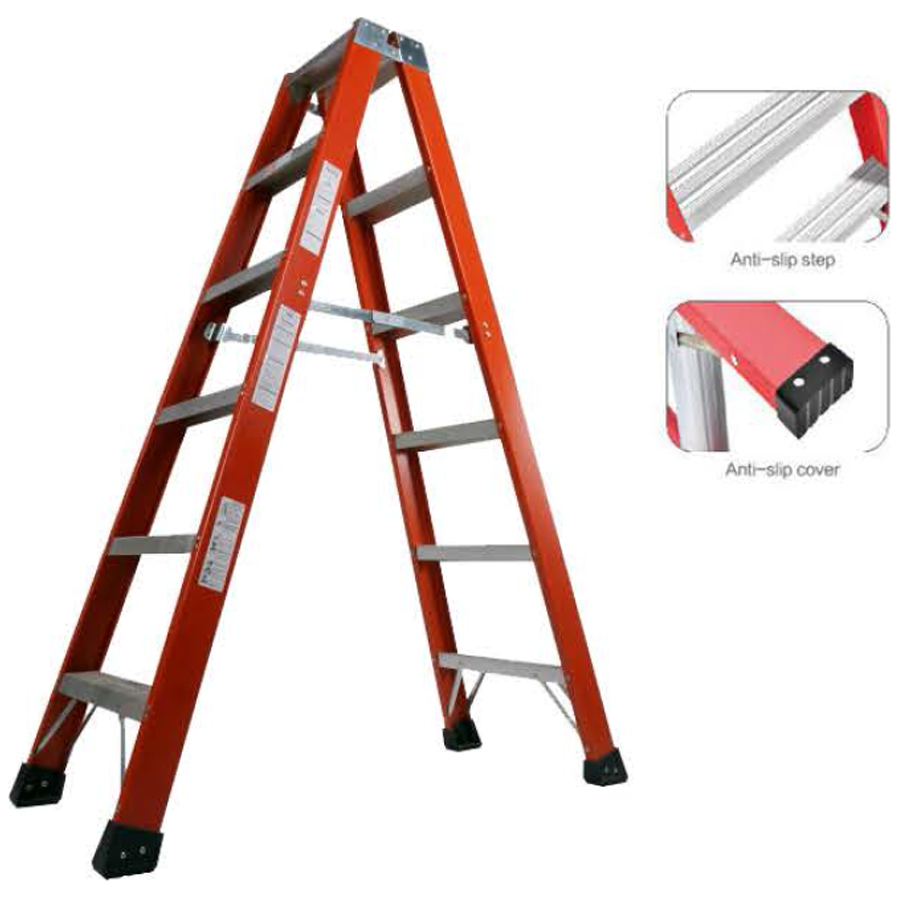 Trump TR-FGA8 A-Shape Fiberglass Ladder 8-Step – Powertool.ph