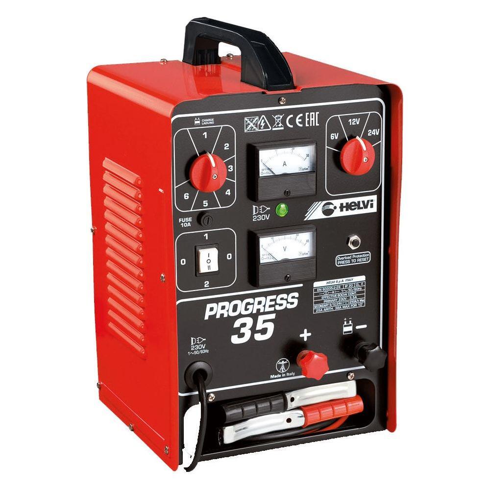 Helvi Progress 35 Car Battery Charger 38A – Powertool.ph